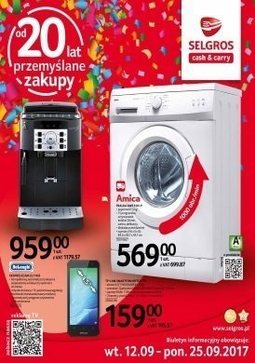 Gazetka promocyjna Selgros Cash&Carry, ważna od 12.09.2017 do 25.09.2017.