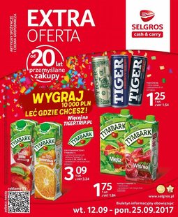 Gazetka promocyjna Selgros Cash&Carry, ważna od 12.09.2017 do 25.09.2017.