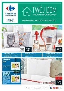 Gazetka promocyjna Carrefour, ważna od 13.09.2017 do 25.09.2017.