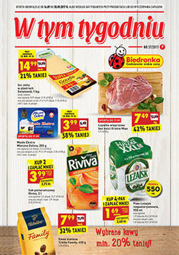 Gazetka promocyjna Biedronka, ważna od 14.09.2017 do 20.09.2017.