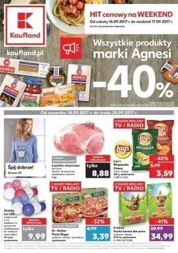 Gazetka promocyjna Kaufland, ważna od 14.09.2017 do 20.09.2017.