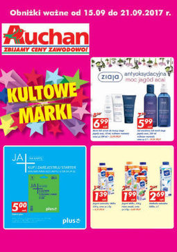 Gazetka promocyjna Auchan, ważna od 15.09.2017 do 21.09.2017.