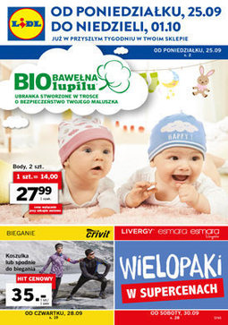 Gazetka promocyjna Lidl, ważna od 25.09.2017 do 01.10.2017.