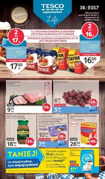 Gazetka promocyjna Tesco, ważna od 21.09.2017 do 27.09.2017.