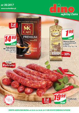 Gazetka promocyjna Dino, ważna od 20.09.2017 do 26.09.2017.