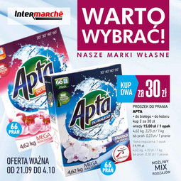 Gazetka promocyjna Intermarché, ważna od 21.09.2017 do 04.10.2017.