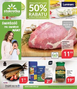 Gazetka promocyjna Stokrotka, ważna od 21.09.2017 do 27.09.2017.