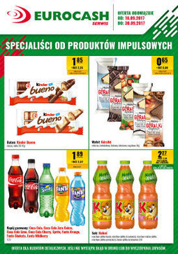 Gazetka promocyjna Eurocash Cash&Carry, ważna od 18.09.2017 do 30.09.2017.