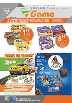 Gazetka promocyjna Gama, ważna od 14.09.2017 do 25.09.2017.