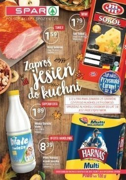 Gazetka promocyjna Spar, ważna od 21.09.2017 do 01.10.2017.