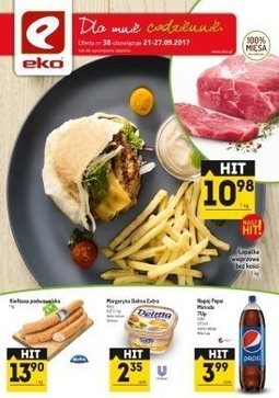 Gazetka promocyjna Eko, ważna od 21.09.2017 do 27.09.2017.