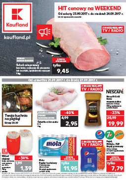 Gazetka promocyjna Kaufland, ważna od 21.09.2017 do 27.09.2017.