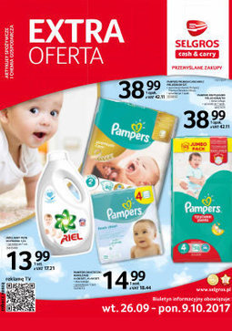 Gazetka promocyjna Selgros Cash&Carry, ważna od 26.09.2017 do 09.10.2017.