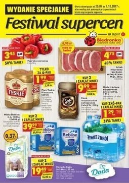Gazetka promocyjna Biedronka, ważna od 25.09.2017 do 01.10.2017.