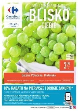 Gazetka promocyjna Carrefour, ważna od 20.09.2017 do 02.10.2017.