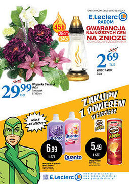 Gazetka promocyjna E.Leclerc, ważna od 10.10.2017 do 22.10.2017.