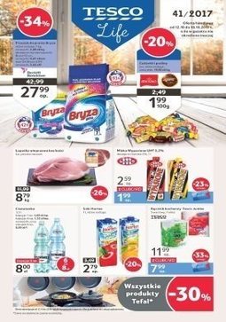 Gazetka promocyjna Tesco, ważna od 12.10.2017 do 18.10.2017.
