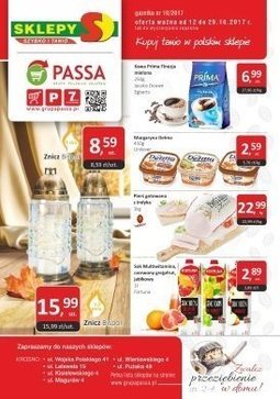 Gazetka promocyjna Sklepy S, ważna od 12.10.2017 do 29.10.2017.