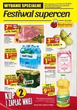 Gazetka promocyjna Biedronka, ważna od 16.10.2017 do 22.10.2017.