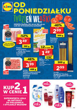 Gazetka promocyjna Lidl, ważna od 16.10.2017 do 18.10.2017.