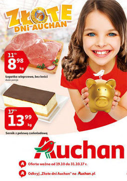 Gazetka promocyjna Auchan, ważna od 19.10.2017 do 31.10.2017.