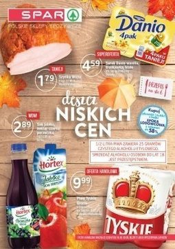 Gazetka promocyjna Spar, ważna od 19.10.2017 do 29.10.2017.