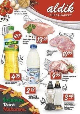Gazetka promocyjna Aldik, ważna od 19.10.2017 do 25.10.2017.