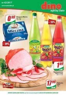 Gazetka promocyjna Dino, ważna od 18.10.2017 do 24.10.2017.