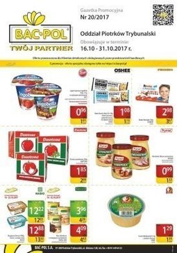 Gazetka promocyjna Bać-Pol, ważna od 16.10.2017 do 31.10.2017.