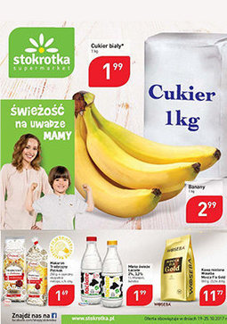 Gazetka promocyjna Stokrotka, ważna od 19.10.2017 do 25.10.2017.