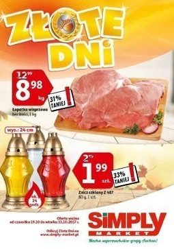 Gazetka promocyjna Simply Market, ważna od 19.10.2017 do 31.10.2017.