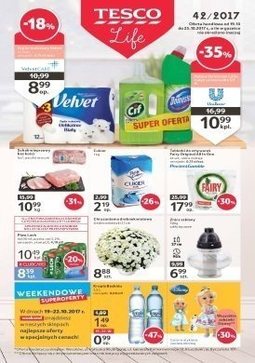 Gazetka promocyjna Tesco, ważna od 19.10.2017 do 25.10.2017.