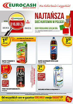 Gazetka promocyjna Eurocash Cash&Carry, ważna od 09.04.2018 do 22.04.2018.