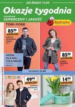 Gazetka promocyjna Biedronka, ważna od 11.04.2018 do 24.04.2018.